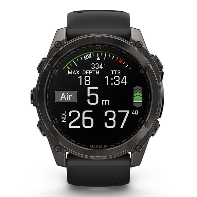 Imagen de Garmin fenix 8 smartwatch 51mm AMOLED titanio DLC en OfertitasTOP