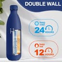 Thumbnail 2 de Garrafa Térmica 1L botella de acero inoxidable doble pared