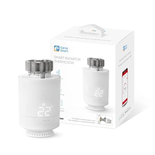 Imagen de Garza Cabezal Termostático Inteligente Zigbee para radiador ♨️ en OfertitasTOP