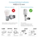 Thumbnail 6 de Garza Cabezal Termostático Inteligente Zigbee para radiador ♨️