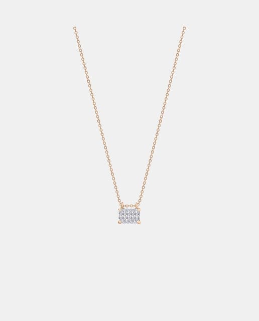 Imagen de Ginette NY Midnight - Colgante de oro y diamantes ✨ en OfertitasTOP