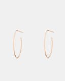 Thumbnail principal de Ginette NY Pendientes de aro Ellipses & Seq en oro 🟡