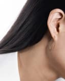 Thumbnail 1 de Ginette NY Pendientes de aro Ellipses & Seq en oro 🟡