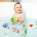 Thumbnail 1 de GizmoVine Juguetes baño 9 piezas para bebé 🧸