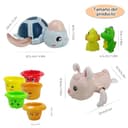 Thumbnail 2 de GizmoVine Juguetes baño 9 piezas para bebé 🧸