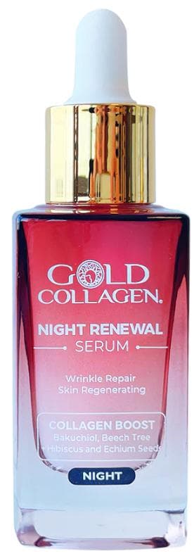 Imagen de Gold Collagen Sérum Night Renewal 30 ml — sérum nocturno facial 💧 en OfertitasTOP