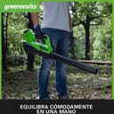 Thumbnail 3 de Greenworks G40ABK2 Soplador a batería 40V 11,05 m³/min 🍃