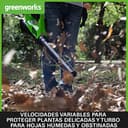 Thumbnail 4 de Greenworks G40ABK2 Soplador a batería 40V 11,05 m³/min 🍃