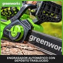 Thumbnail 4 de Greenworks G40CS30IIK2 Motosierra 30 cm, 40 V 📷