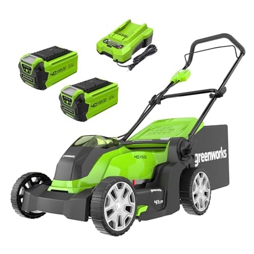 Imagen de Greenworks G40LM41K2X Cortacésped 41 cm, 50 L 📷 en OfertitasTOP