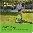 Thumbnail 5 de Greenworks G40LM41K2X Cortacésped 41 cm, 50 L 📷