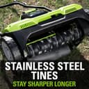 Thumbnail 5 de Greenworks GD40SC38II cortacésped escarificador 38 cm, 45 L 📷