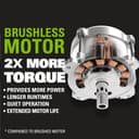 Thumbnail 6 de Greenworks GD40SC38II cortacésped escarificador 38 cm, 45 L 📷