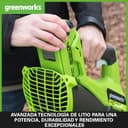 Thumbnail 3 de Greenworks GSK40B2 Starter Kit 40 V, batería 2,0 Ah y cargador 🔋