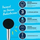 Thumbnail 3 de Grohe Vitalio Start 110 teleducha 3 chorros 🚿