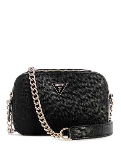 Imagen de Guess Noelle II Crossbody Camera Bag, negro 👜 en OfertitasTOP