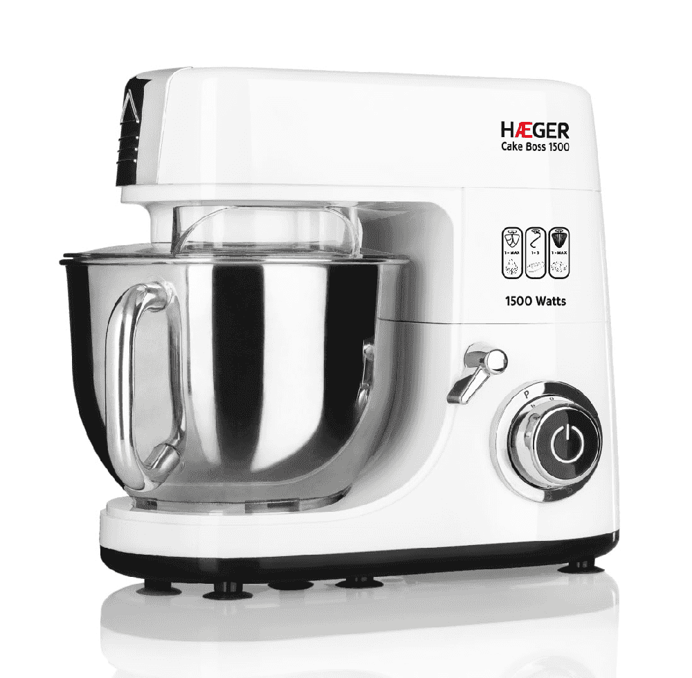 Imagen de Haeger Cake Boss 1500W Batidora amasadora profesional 6 litros en OfertitasTOP