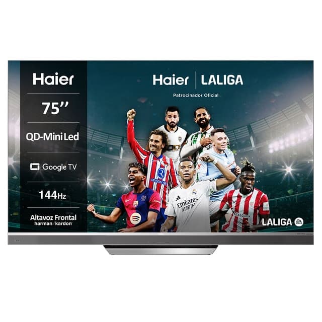 Imagen de Haier H75M95EUX TV QLED MiniLED 75" 4K Smart Dolby Vision 🎶 en OfertitasTOP