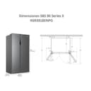 Thumbnail 2 de Haier HSR3918ENPG frigorífico americano Total No Frost 📺