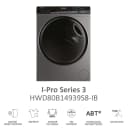 Thumbnail 4 de Haier HWD80B14939S8-IB lavadora secadora 8 kg, 1.400 rpm 🧺