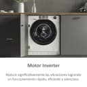 Thumbnail 4 de Haier HWQ90B416FWB-S Lavadora integrable 9 kg, 1.600 rpm 🧺