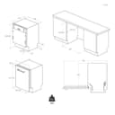 Thumbnail 1 de Haier XI 4C4S0SB Lavavajillas integrable 14 servicios, Wi‑Fi 🧼