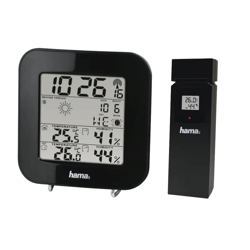 Imagen de Hama EWS-200 estación meteorológica con sensor exterior 🌦️ en OfertitasTOP