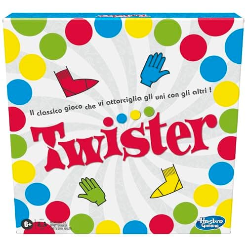 Imagen de Hasbro Gaming Twister versión 2020, alfombra multicolor 🎲 en OfertitasTOP