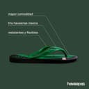 Thumbnail 3 de Havaianas Top Marvel Logomania Mini Me, Black/Patria Green 🩴