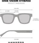 Thumbnail 6 de HAWKERS ONE HYBRID - Gafas de Sol Unisex 😎 RAW Black/Black