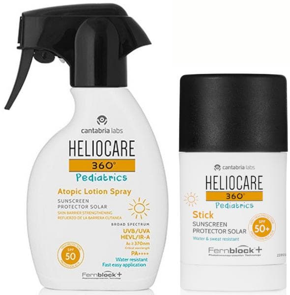 Imagen de Heliocare 360 Pediatric Spray SPF50 + Stick SPF50+ 🌞 en OfertitasTOP