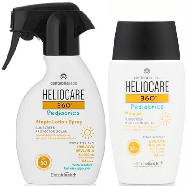 Imagen de Heliocare 360 Pediatrics SPF50 Spray y Mineral para Piel 🌞 en OfertitasTOP