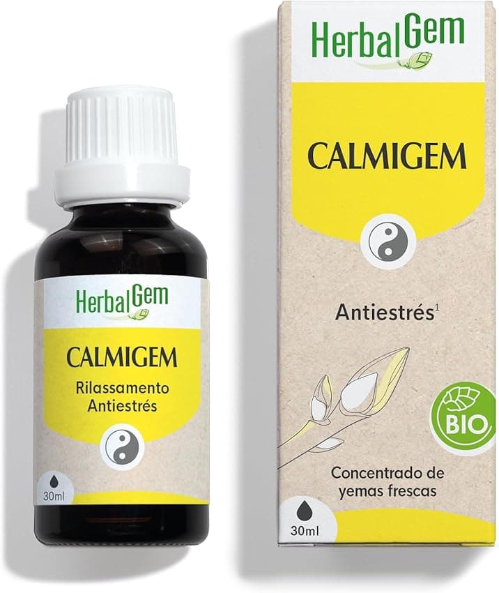 Imagen de HERBALGEM Calmigem BIO 30 ml — complemento natural para el estrés 💊 en OfertitasTOP