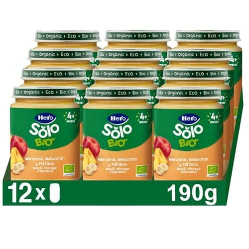 Imagen de Hero Solo Bio Tarritos 12 x 190 g para bebés 🍎 en OfertitasTOP