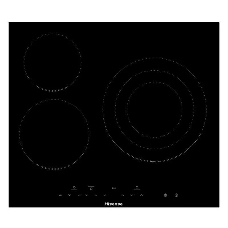 Imagen de Hisense E6322C placa vitrocerámica 3 zonas 60 cm negra 🍳 en OfertitasTOP