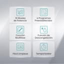 Thumbnail 2 de Hisense H29MOBS9H microondas digital 29 L 📺