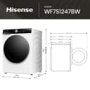 Thumbnail 1 de Hisense Lavadora 12kg WiFi Serie 7S 🚿
