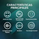 Thumbnail 1 de Hisense RB440N4ACC Frigorífico Combi C Acero Inoxidable ❄️