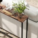 Thumbnail 8 de HOMCOM Mesa de Consola Industrial con Carga 📱 Rústica