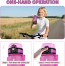 Thumbnail 4 de HoneyHolly Botella de Agua 500ml con Pajita 🧒🏼♀️