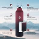 Thumbnail 1 de HoneyHolly Botella Agua Acero Inoxidable 1 L termo para deporte 🚰