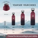 Thumbnail 4 de HoneyHolly Botella Agua Acero Inoxidable 1 L termo para deporte 🚰