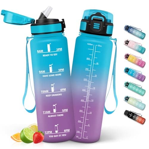 Imagen de HoneyHolly Botella Agua 1 litro para gimnasio 🚰 en OfertitasTOP