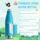 Thumbnail 1 de HoneyHolly Botella térmica 500 ml, acero inoxidable 🚰