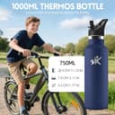 Thumbnail 4 de HoneyHolly Botella Termica 750 ml para deporte y oficina