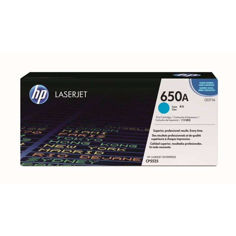 Imagen de HP 650A Tóner original LaserJet cian 🎯 en OfertitasTOP
