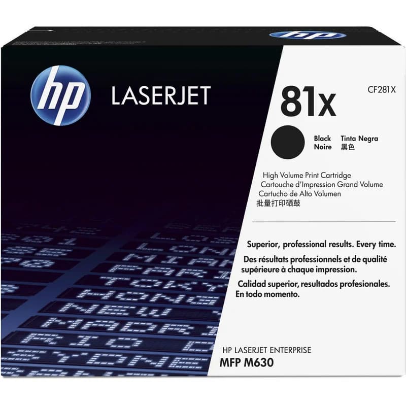 Imagen de HP 81X Tóner Original LaserJet Alta Capacidad Negro 🖨️ en OfertitasTOP