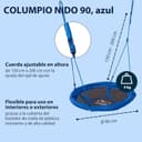 Thumbnail 1 de HUDORA Nido 90 Columpio 90cm 100 kg azul