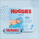 Thumbnail 1 de Huggies Pure Toallitas Bebé, 99% Agua Pura 💧 - Pack 18