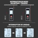 Thumbnail 3 de HYCHIKA Medidor láser 60 m 📷